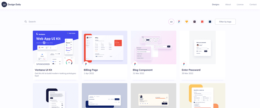 1000s of UI design resources made by top designers around the world. Download free Figma templates, mockups, icons, and illustrations from the biggest assets library on the Internet.