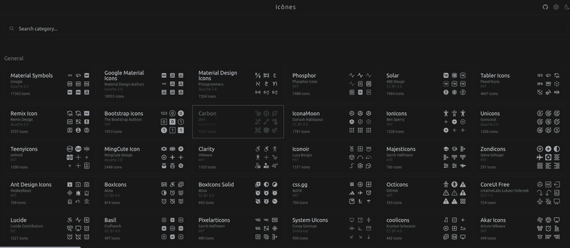 Icones is a simple and beautiful icon set. It's free, customizable, and 100% open source for websites and any web projects.